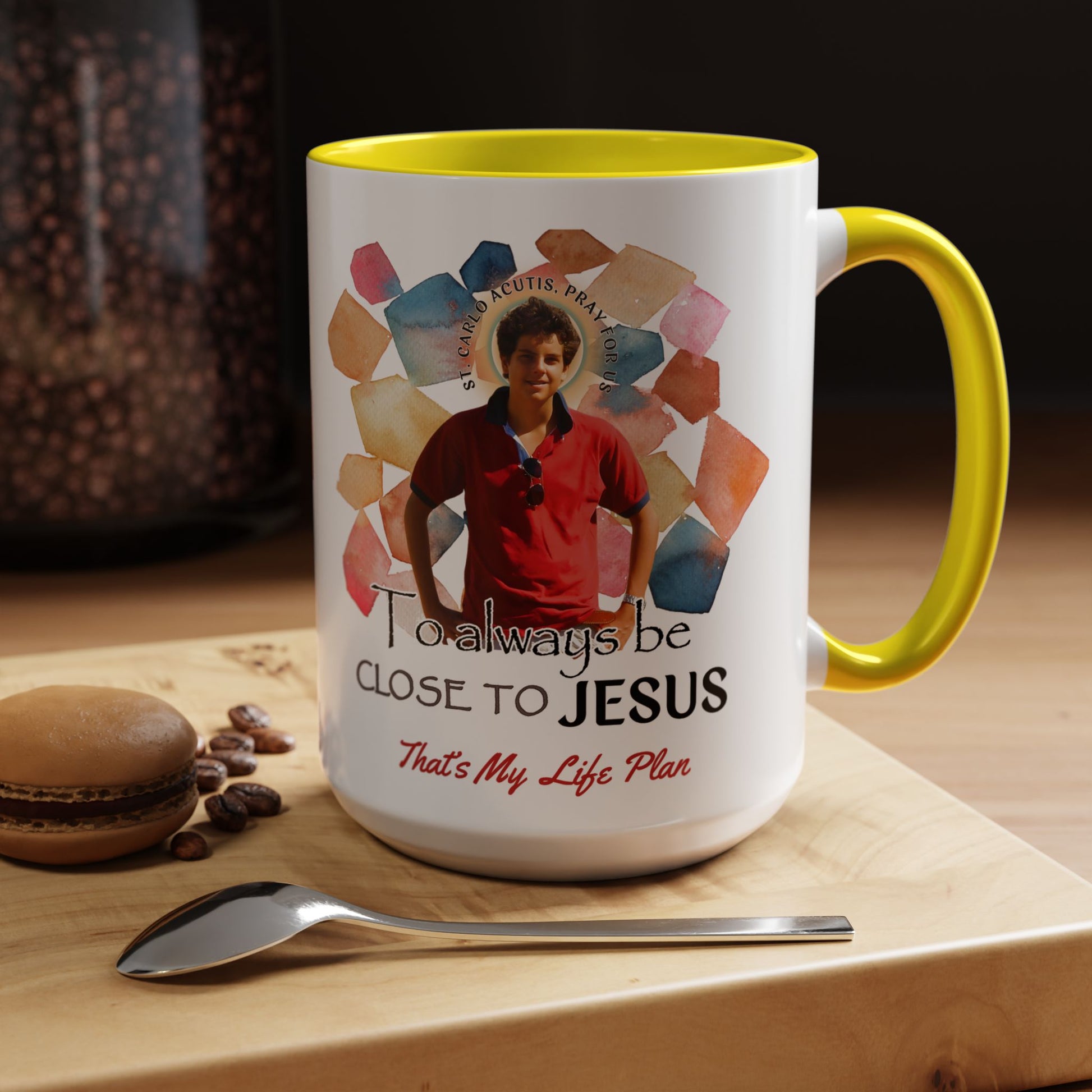St. Carlo Acutis Kids Accent Mug