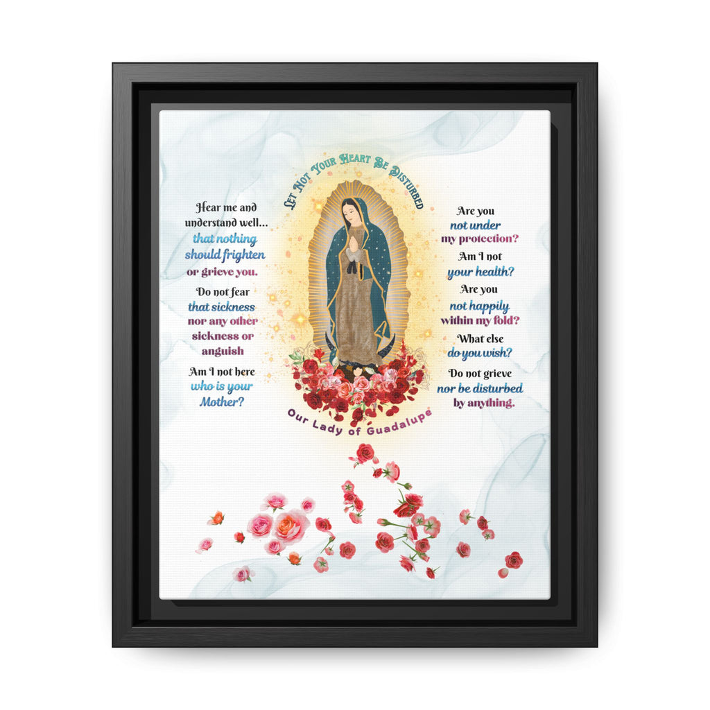 Our Lady of Guadalupe Matte Canvas, Framed (Multi-color)