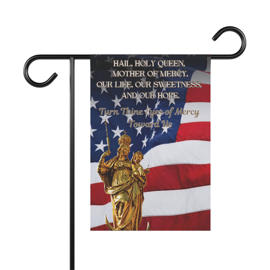 Hail Holy Queen Garden Flag