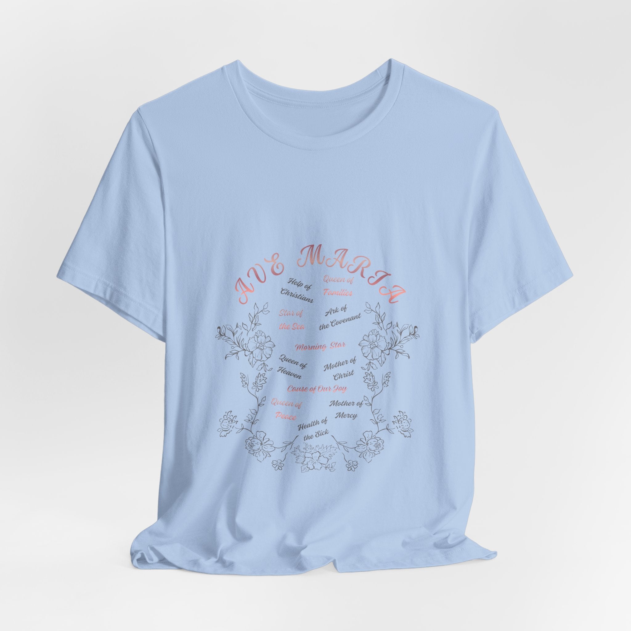 Ave Maria Litany T-Shirt – Immaculata Catholic Store