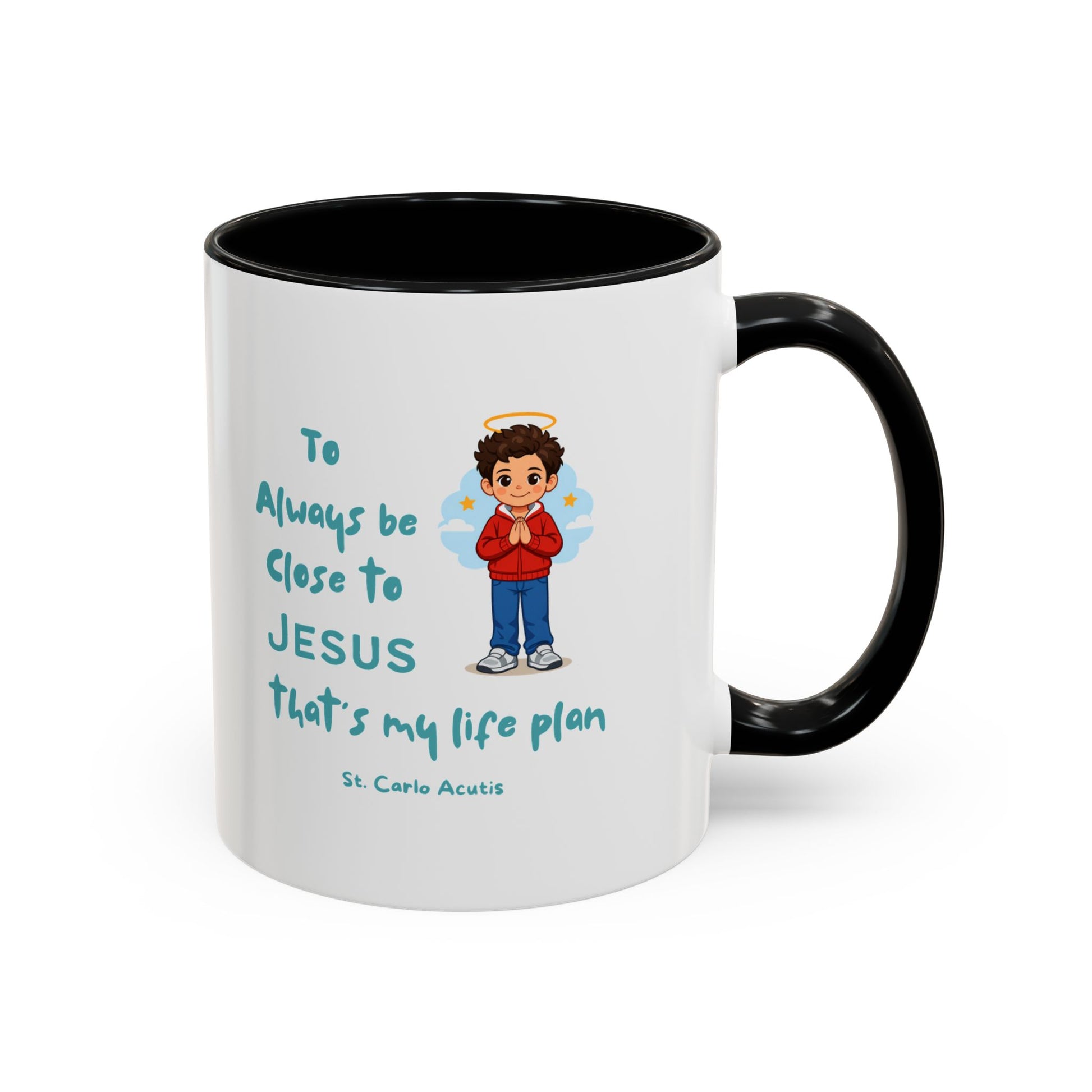 St. Carlo Acutis Kids Inspirational Accent Mug
