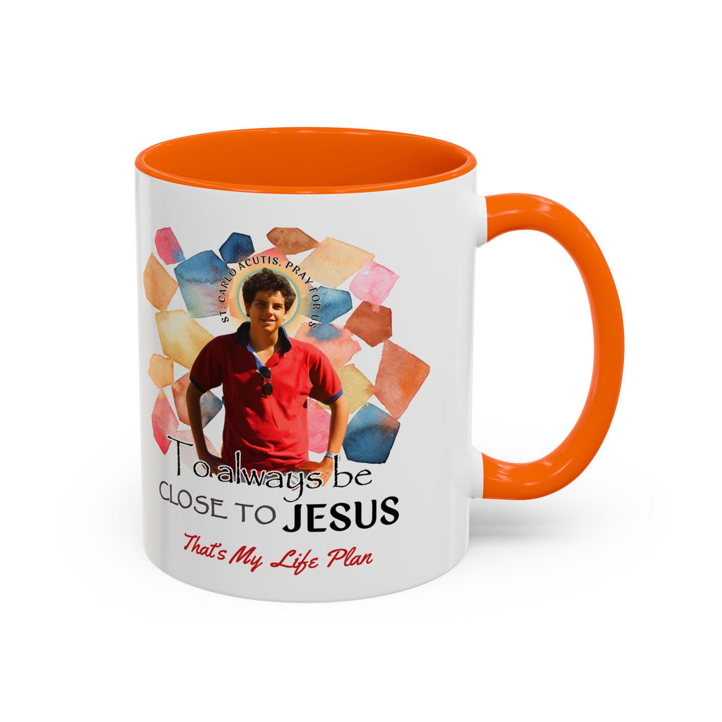 St. Carlo Acutis Kids Accent Mug