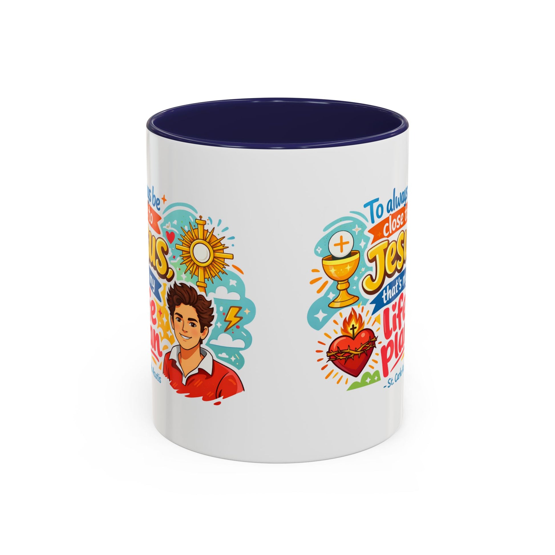 St. Carlo Acutis Kids/Teens Accent Mug