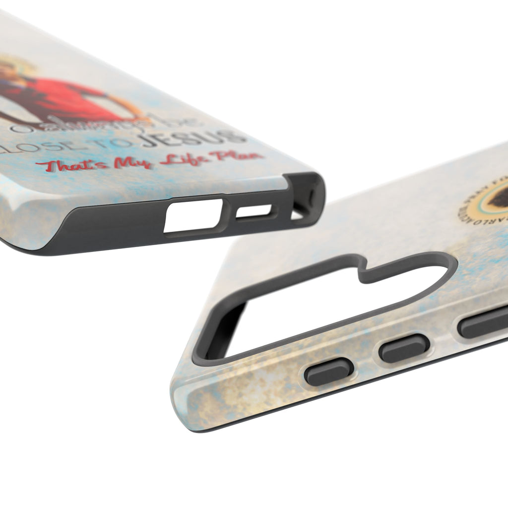 St. Carlo Acutis Jesus Phone Case for iPhone/Samsung/Goggle Pixel