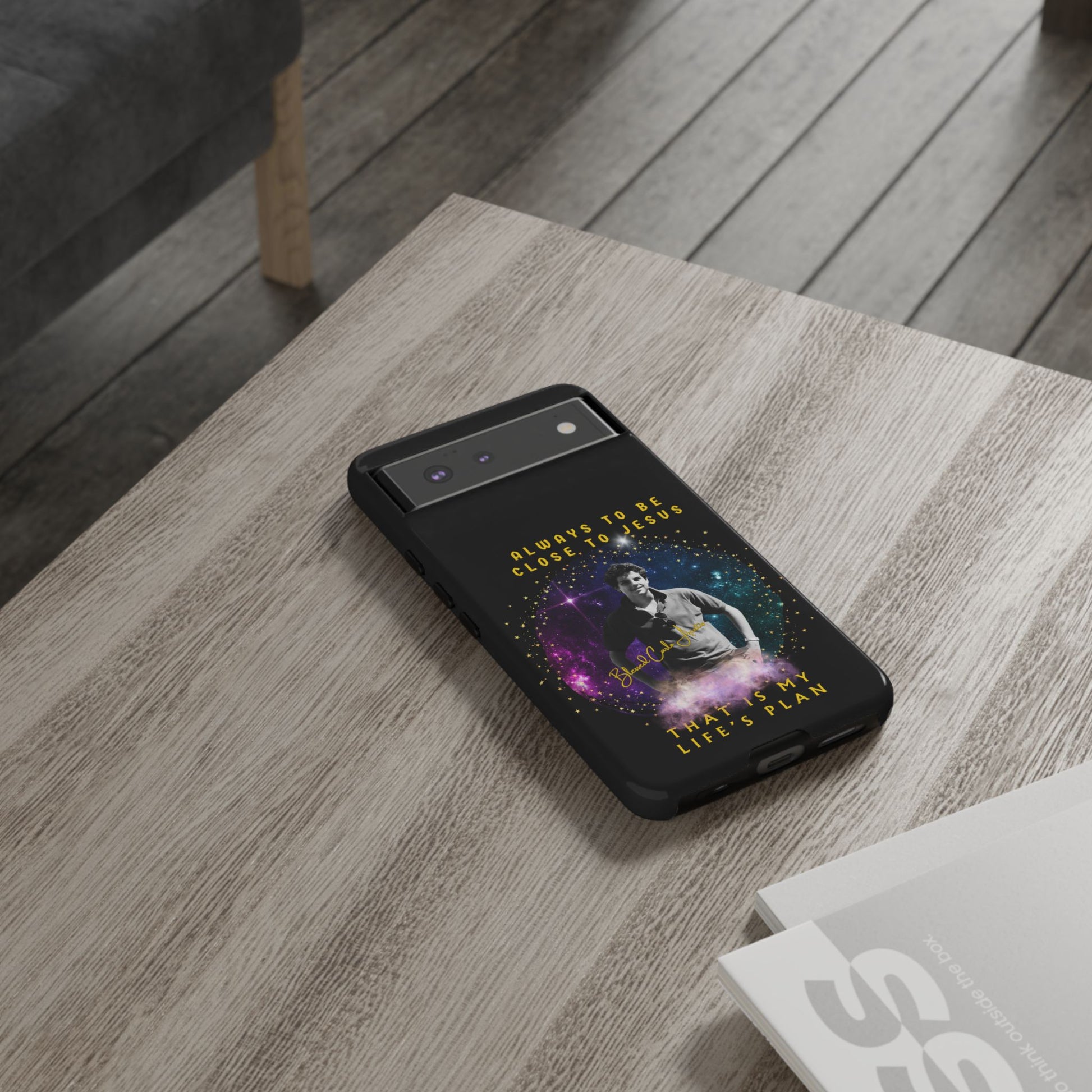 Blessed Carlo Acutis Tough Phone Cases Black