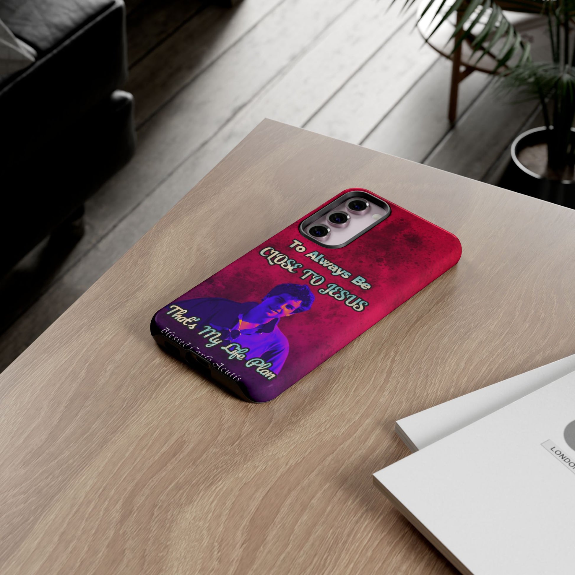 Blessed Carlo Acutis Tough Phone Cases