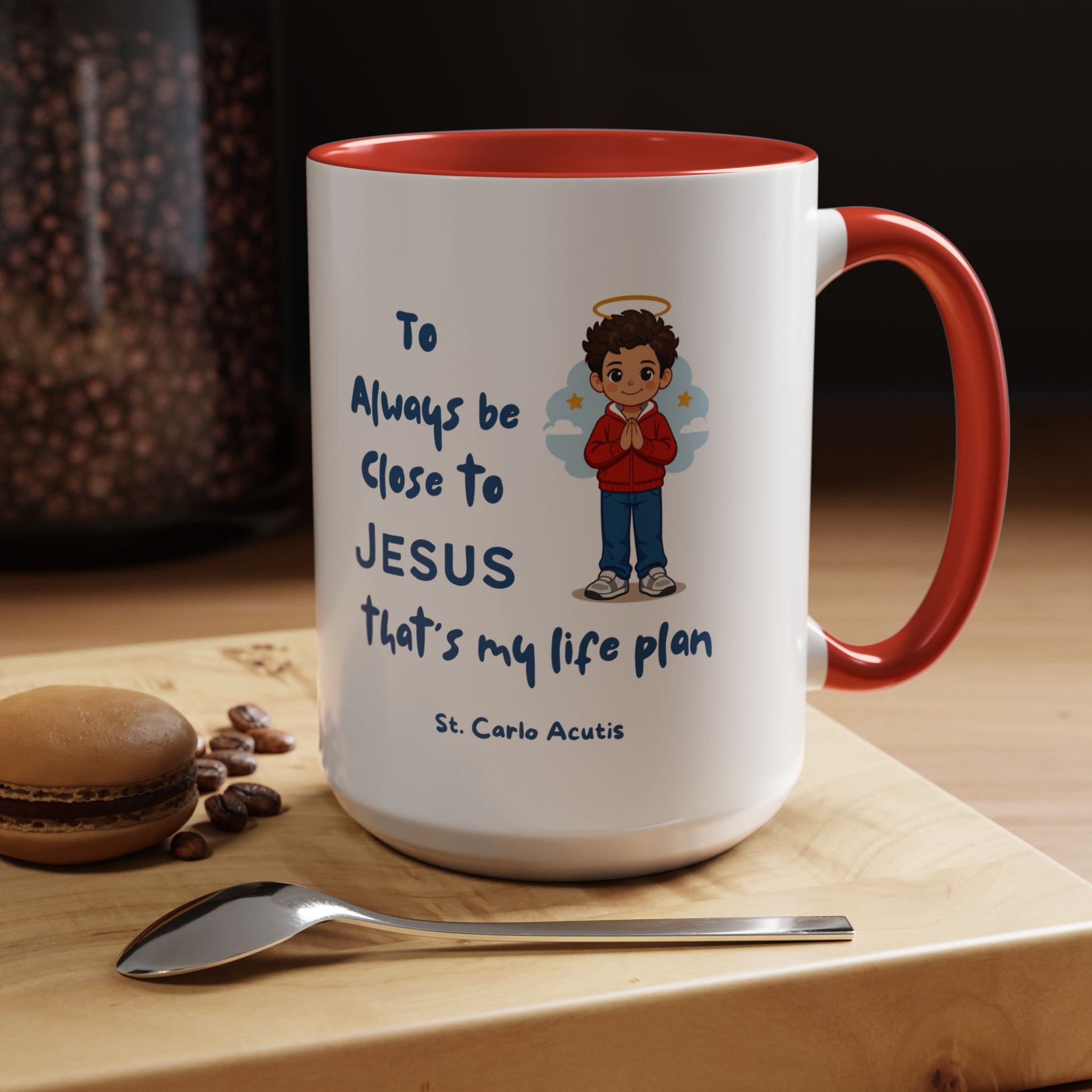 St. Carlo Acutis Kids Inspirational Accent Mug