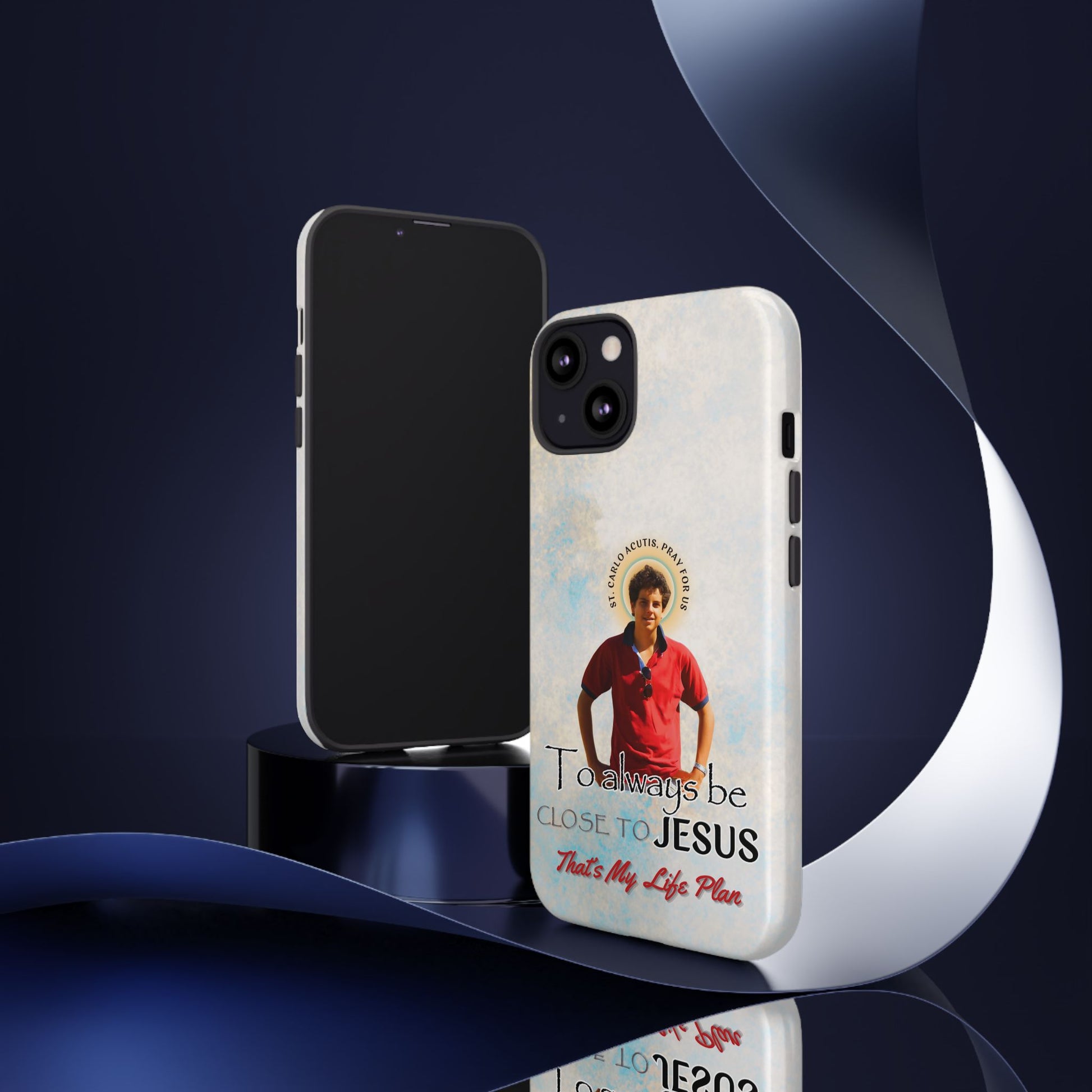St. Carlo Acutis Jesus Phone Case for iPhone/Samsung/Goggle Pixel