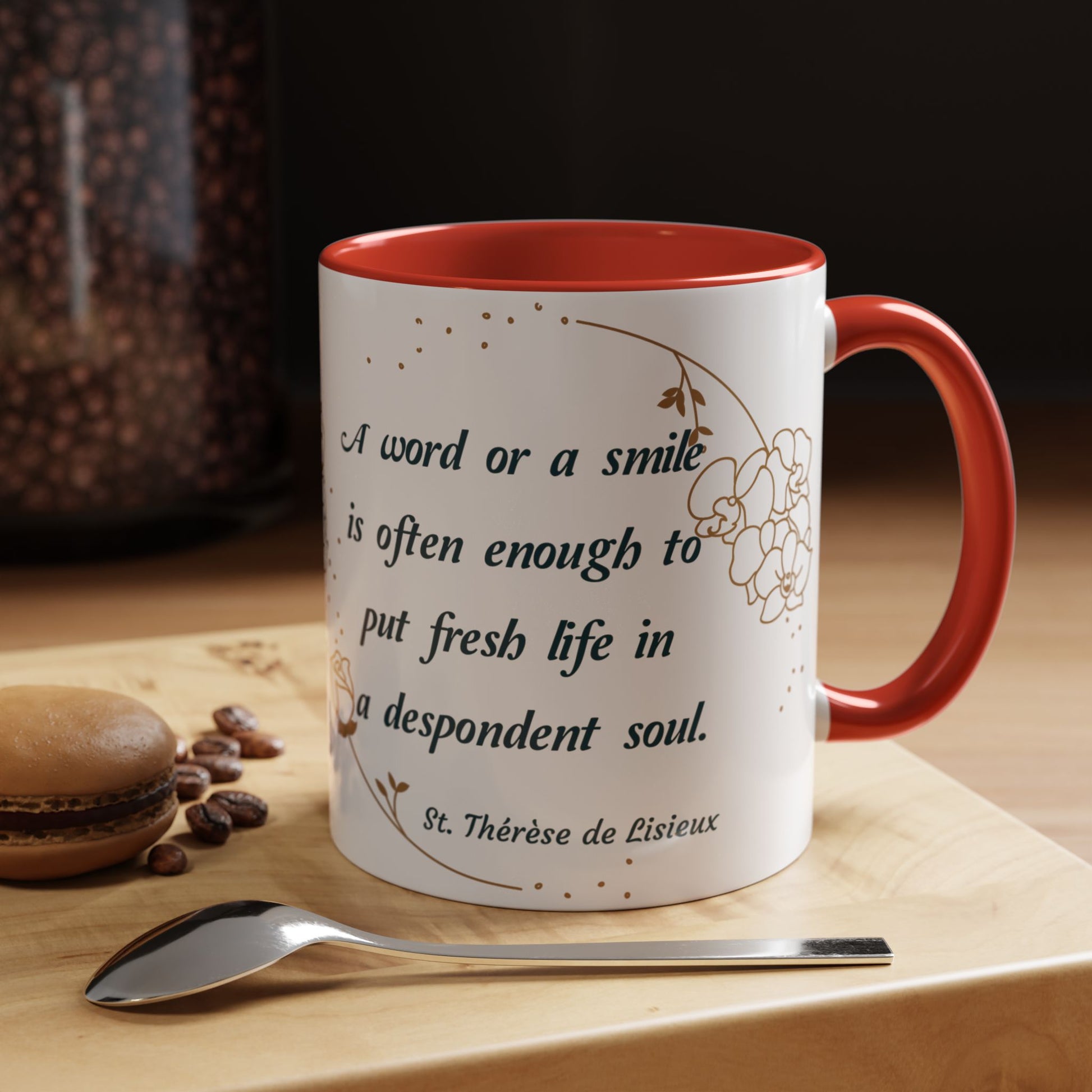 St. Thérèse de Lisieux A Word or A Smile (11oz, 15oz)