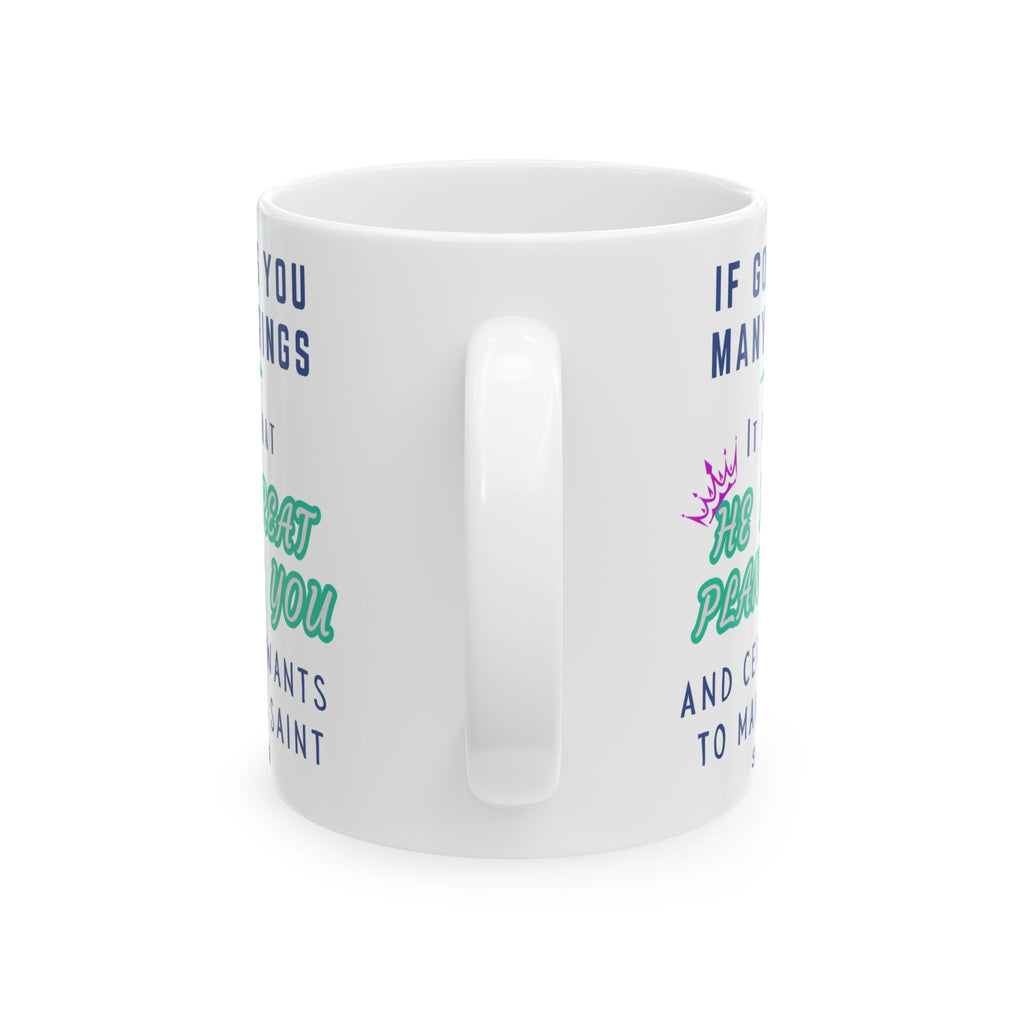 St. Ignatius of Loyola He Has Great Plans Catholic Mug (11oz, 15oz)