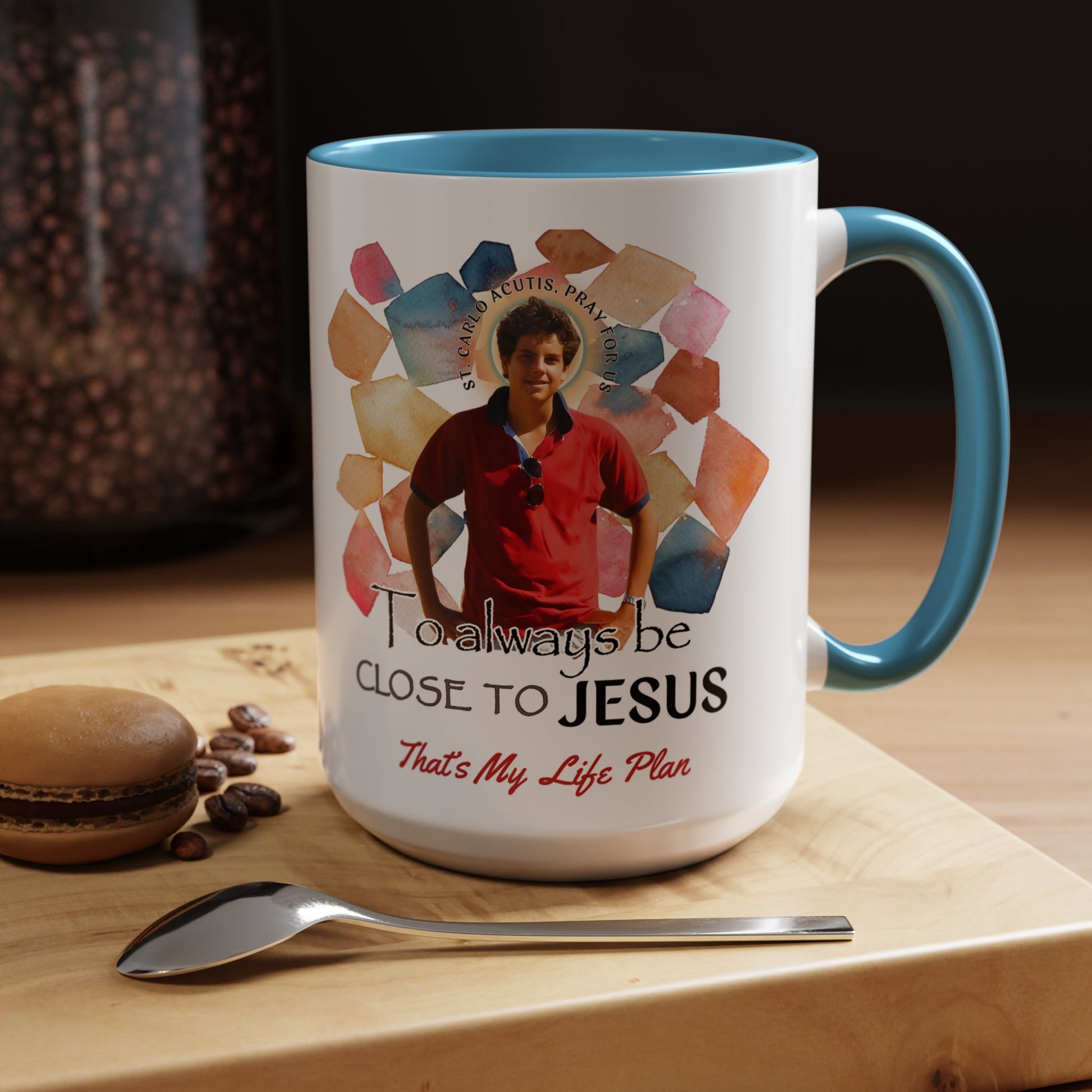 St. Carlo Acutis Kids Accent Mug