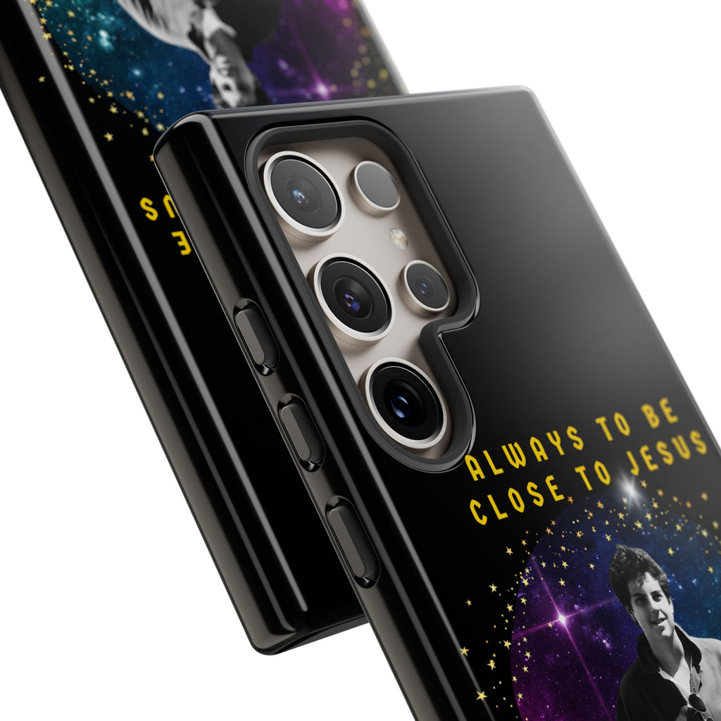 Blessed Carlo Acutis Tough Phone Cases Black