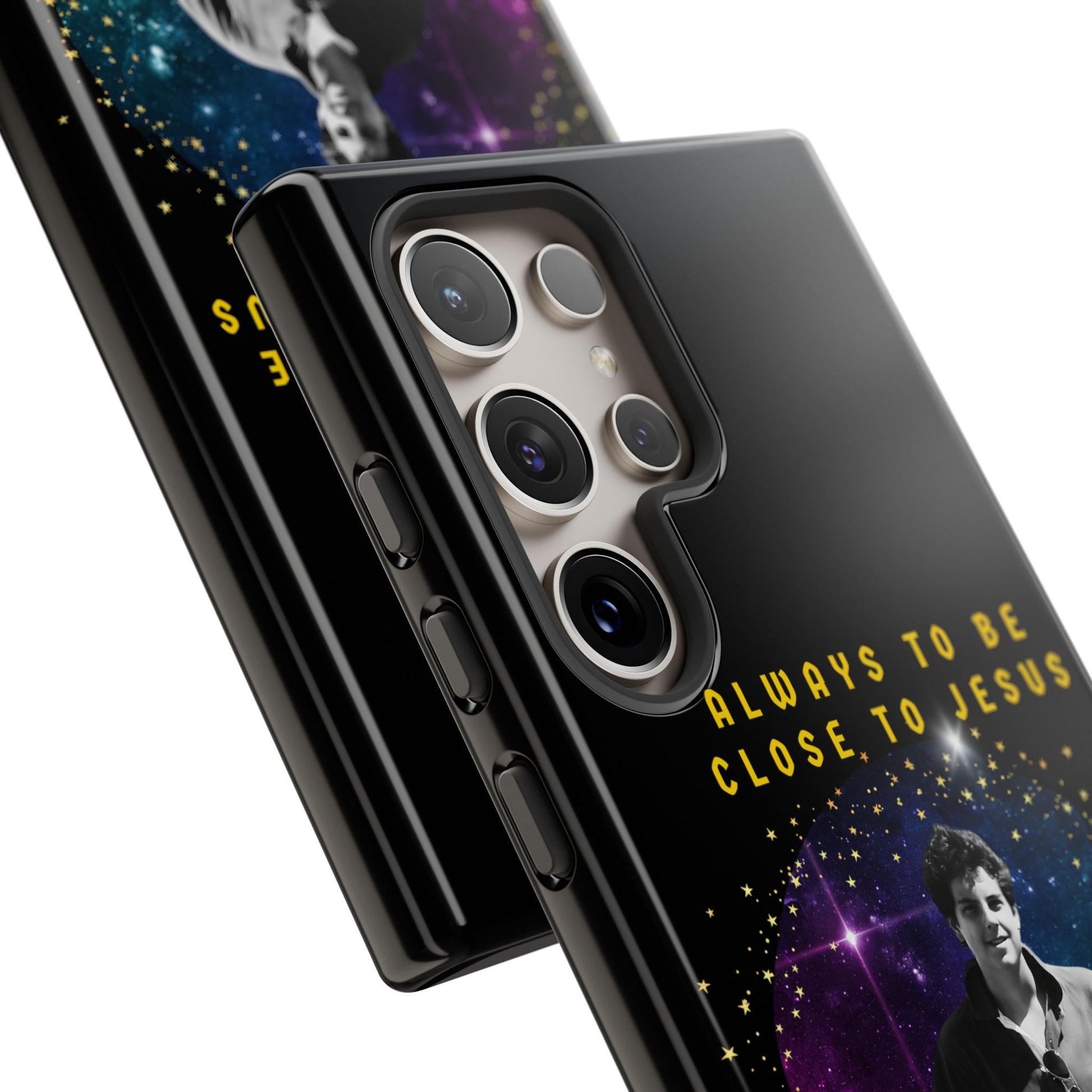Blessed Carlo Acutis Tough Phone Cases Black
