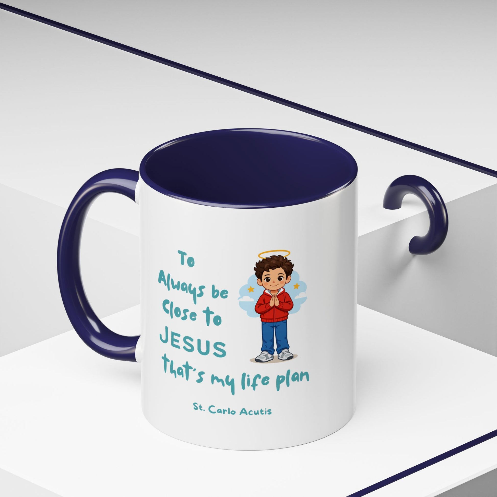 St. Carlo Acutis Kids Inspirational Accent Mug
