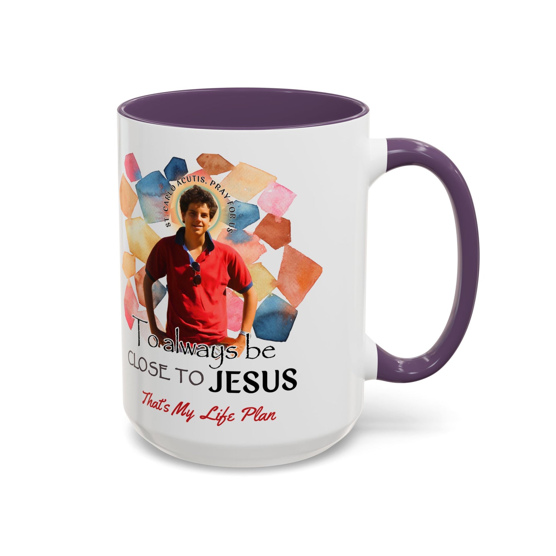 St. Carlo Acutis Kids Accent Mug