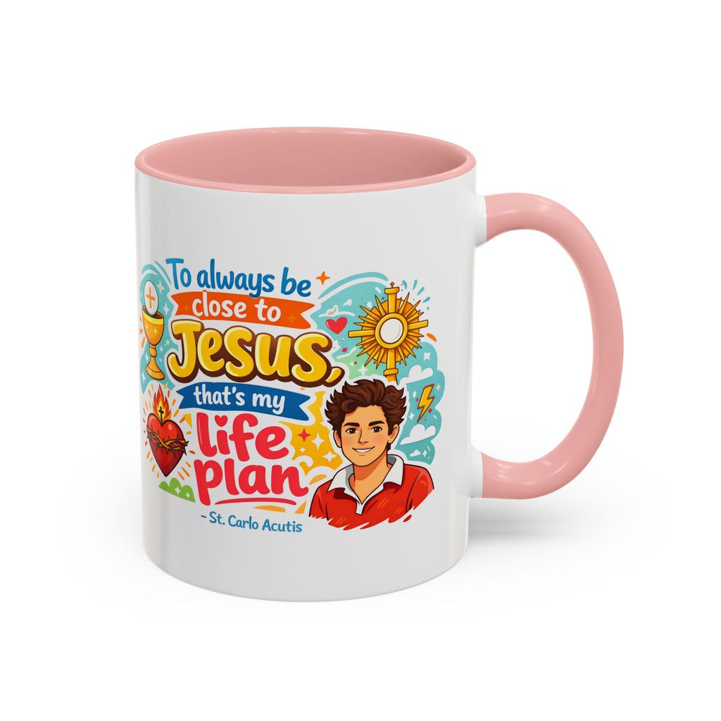 St. Carlo Acutis Kids/Teens Accent Mug