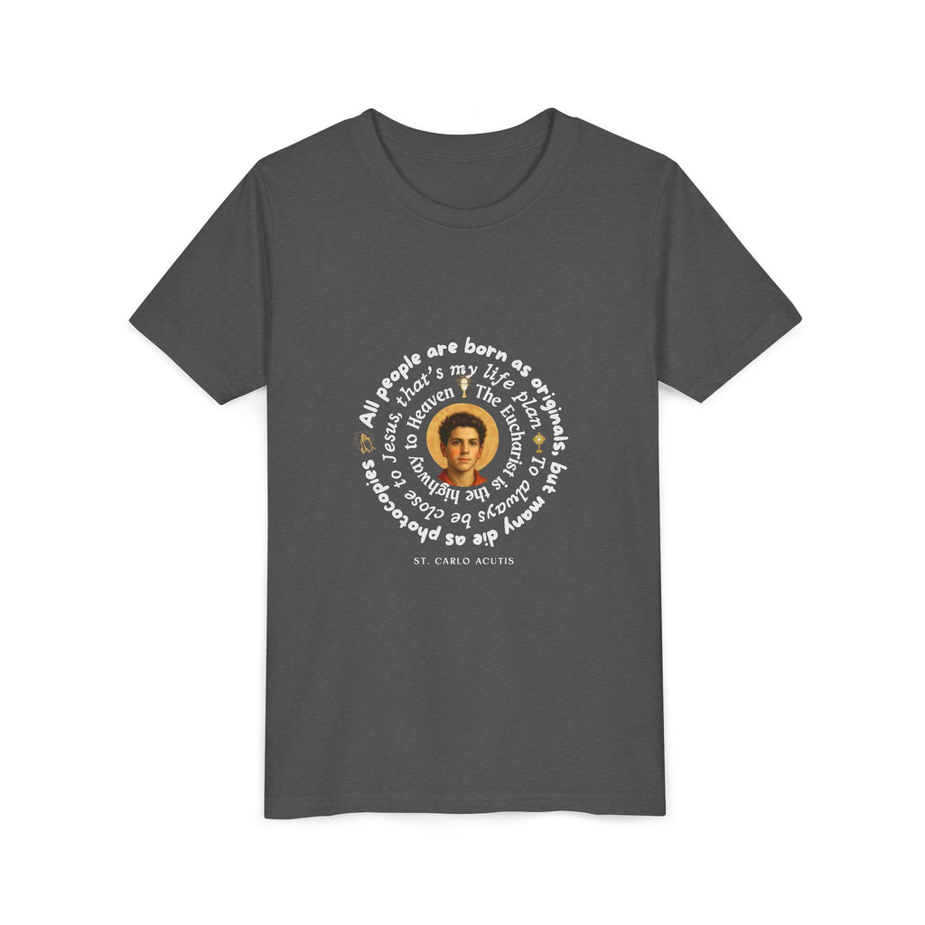 St Carlo Acutis Catholic Youth Shirt