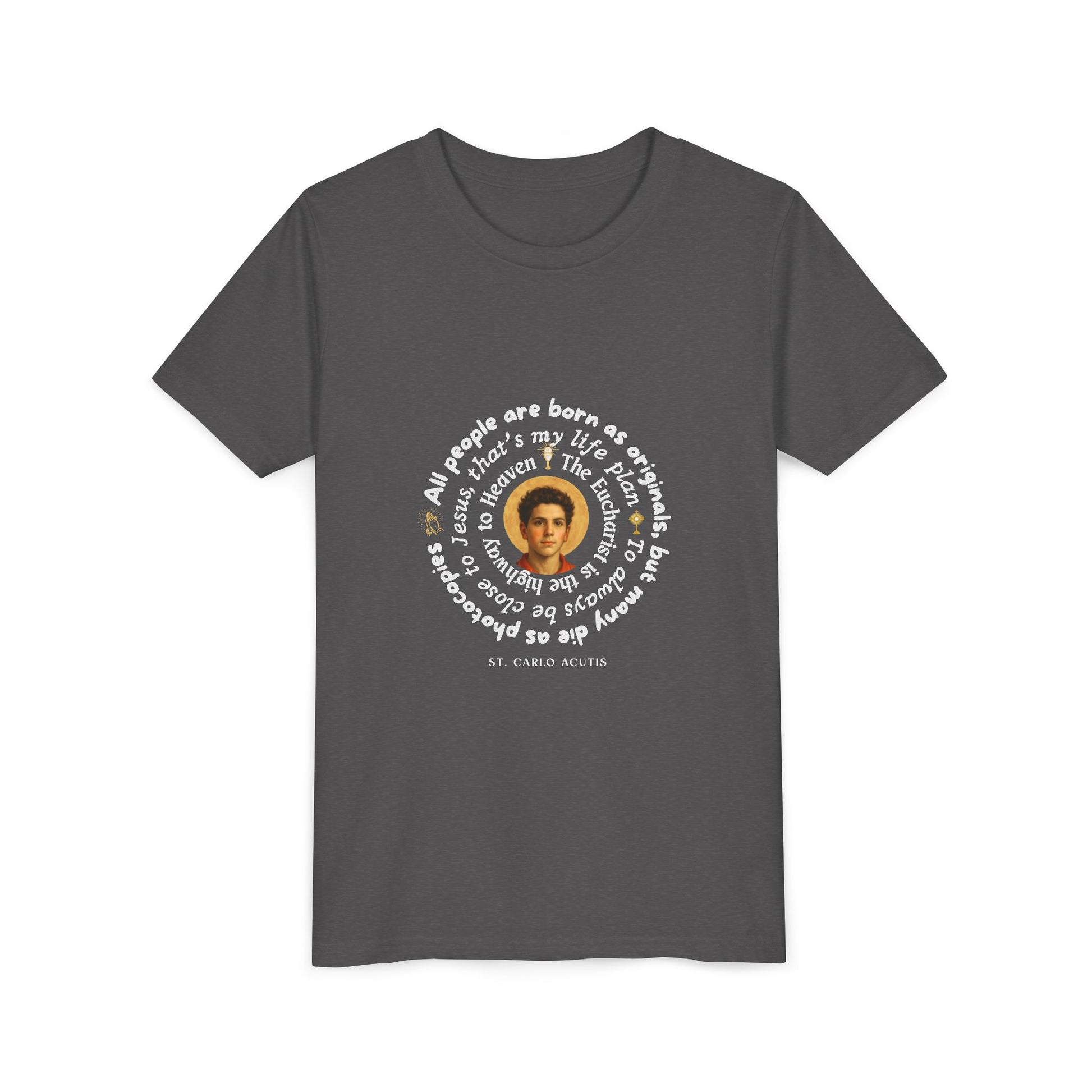 St Carlo Acutis Catholic Youth Shirt