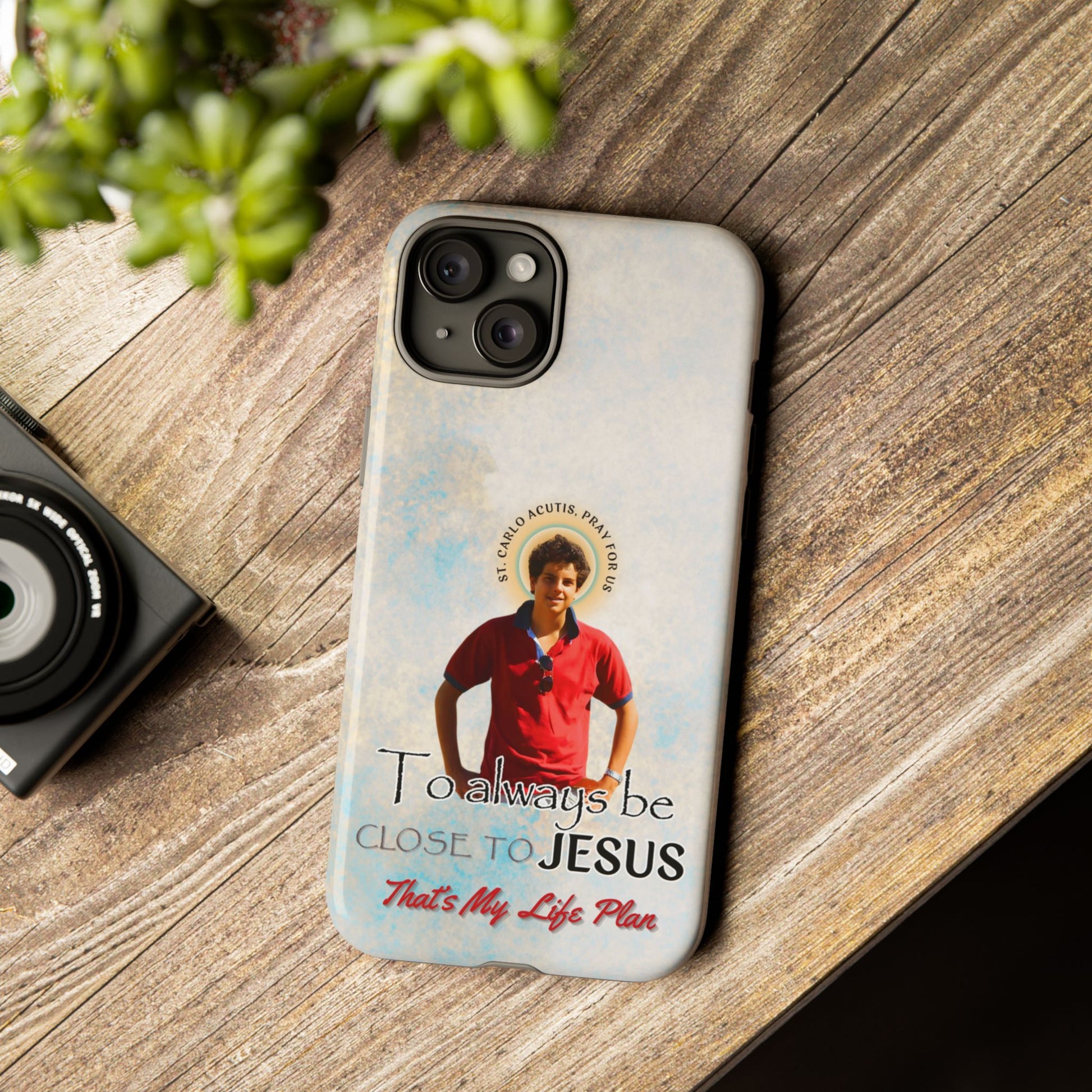 St. Carlo Acutis Jesus Phone Case for iPhone/Samsung/Goggle Pixel