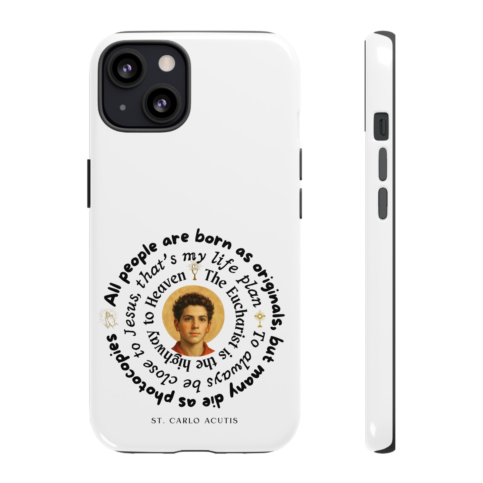 St. Carlo Acutis Canonization Tribute Tough Phone Case