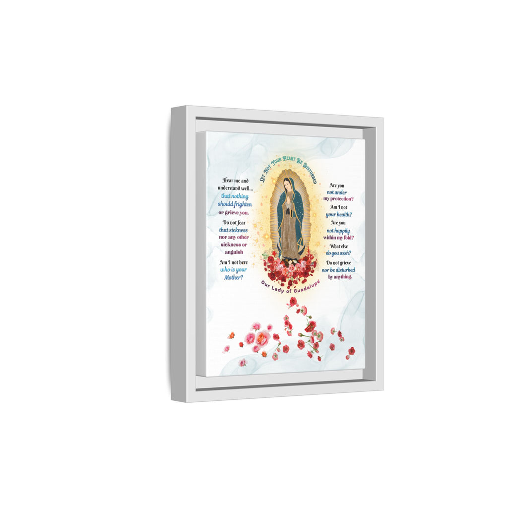 Our Lady of Guadalupe Matte Canvas, Framed (Multi-color)
