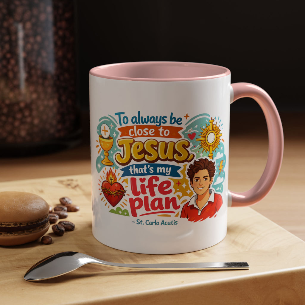 St. Carlo Acutis Kids/Teens Accent Mug