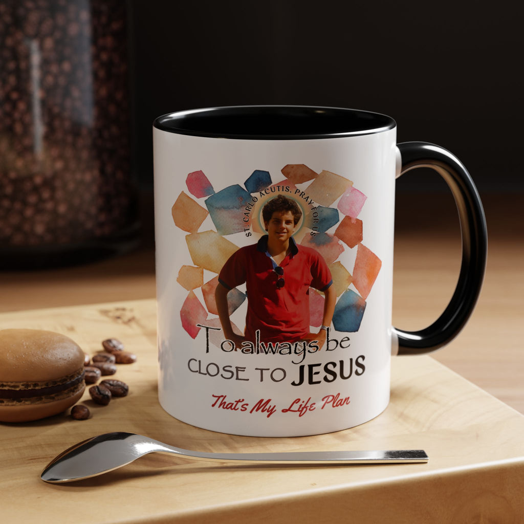 St. Carlo Acutis Kids Accent Mug
