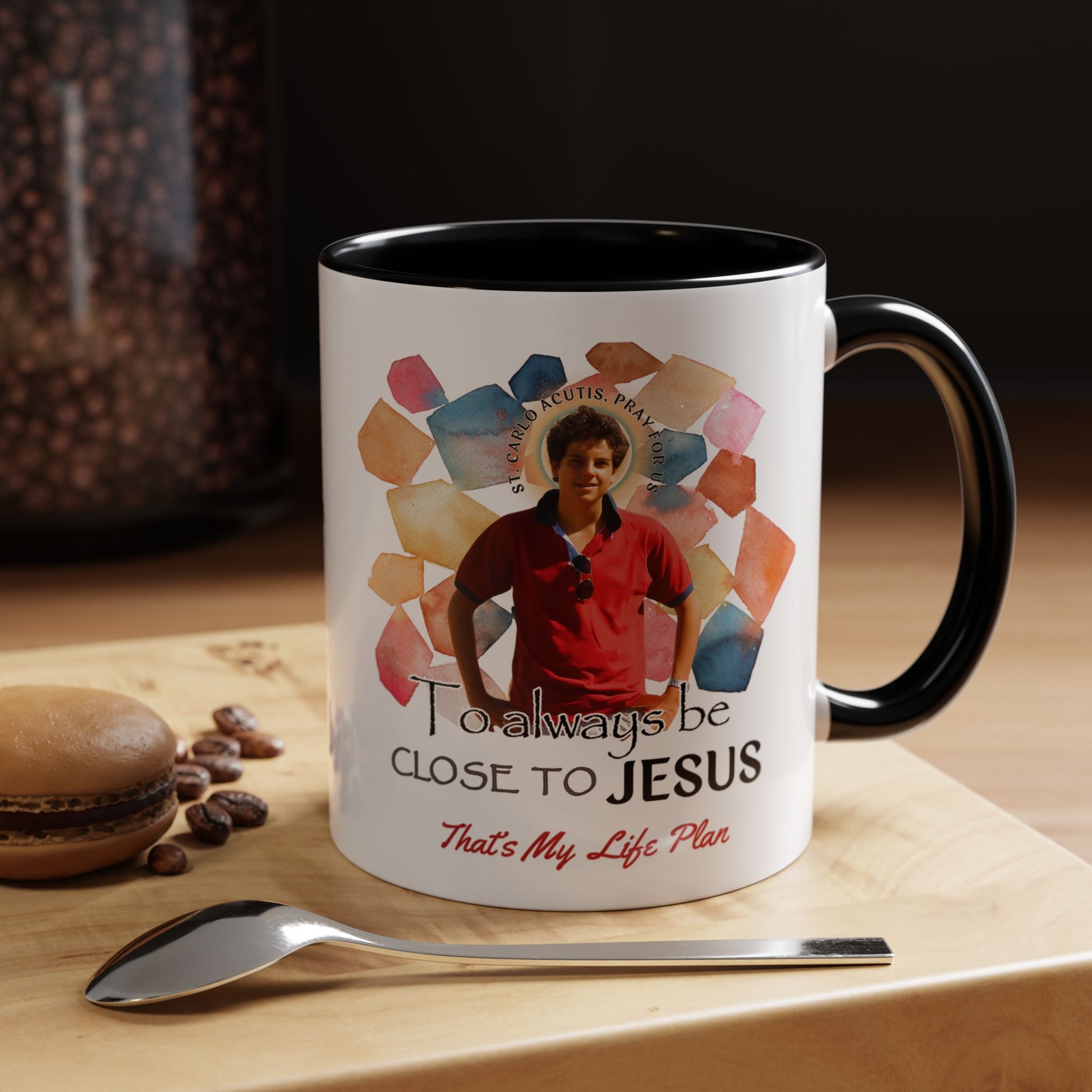 St. Carlo Acutis Kids Accent Mug