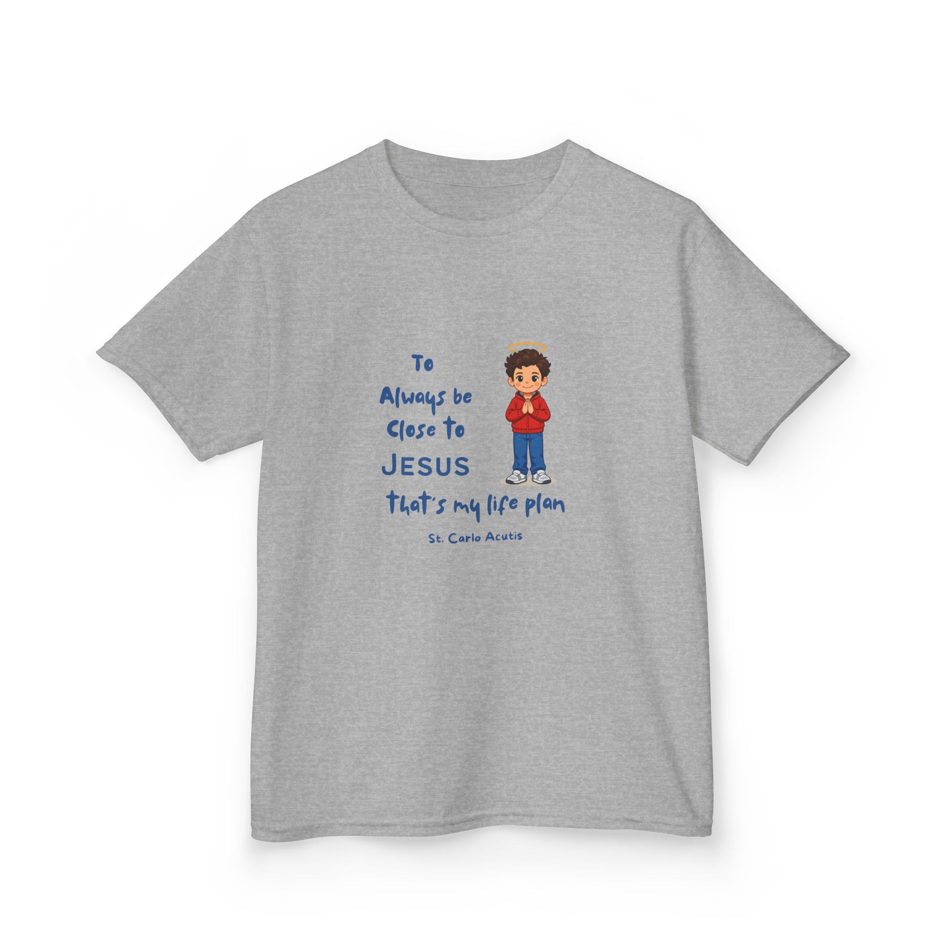 St. Carlo Acutis Kids 'Close to Jesus' Tee