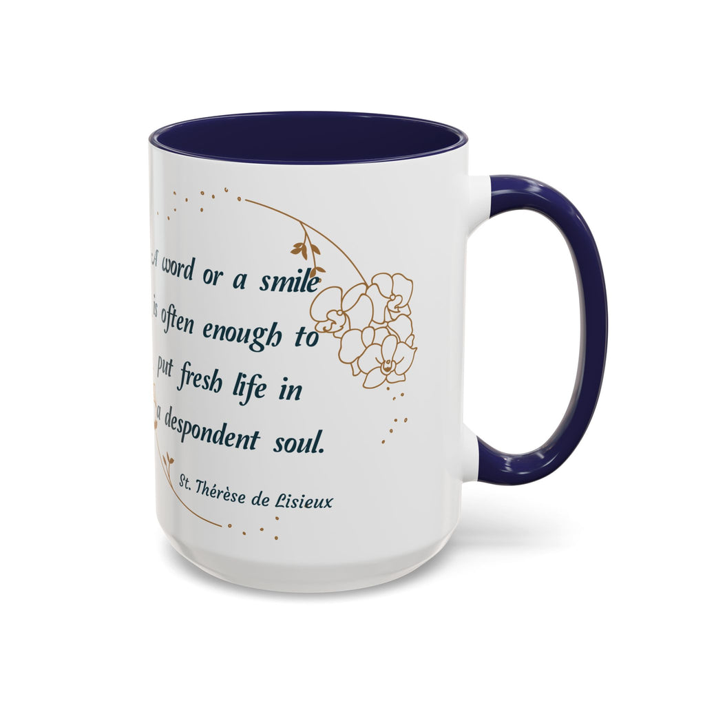 St. Thérèse de Lisieux A Word or A Smile (11oz, 15oz)