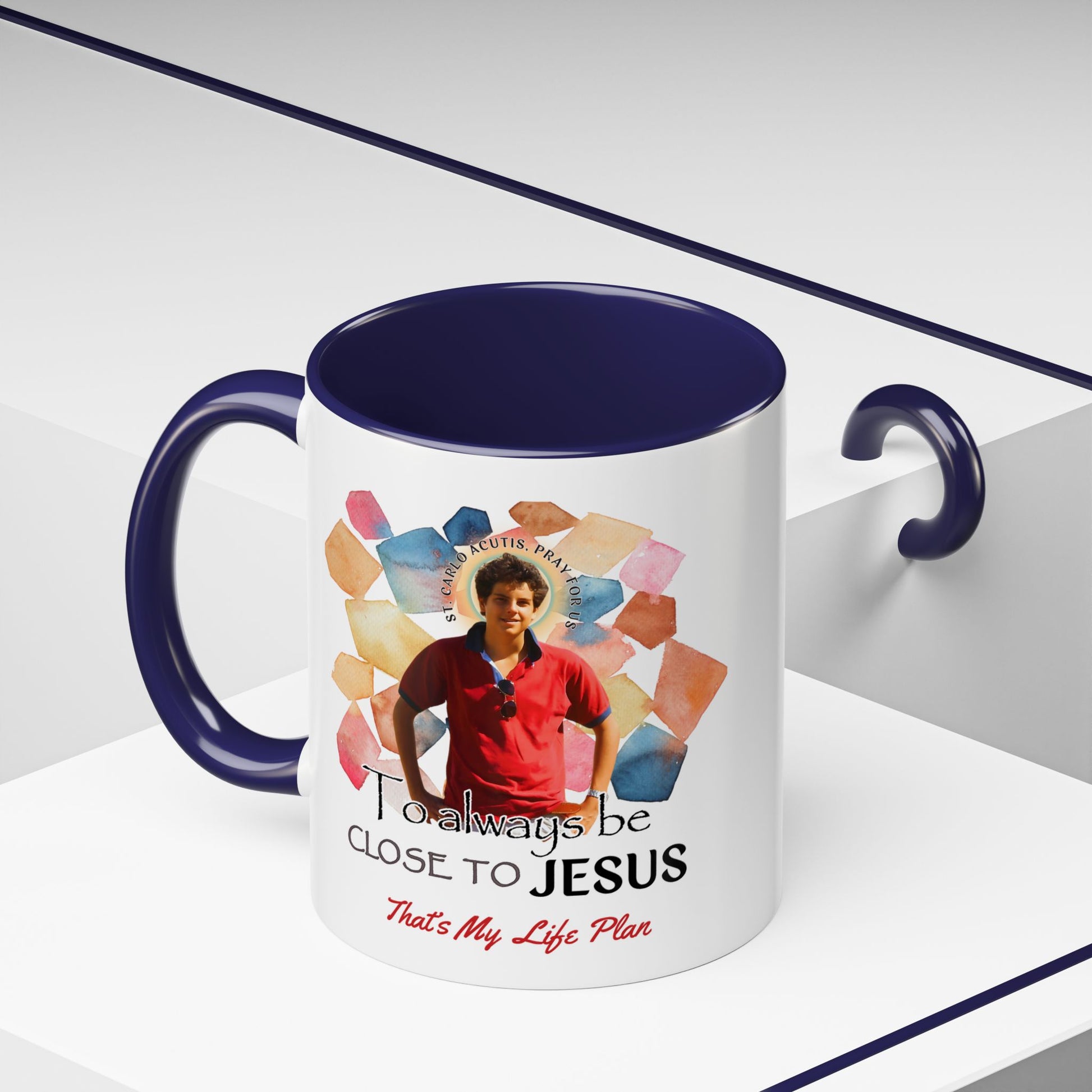 St. Carlo Acutis Kids Accent Mug