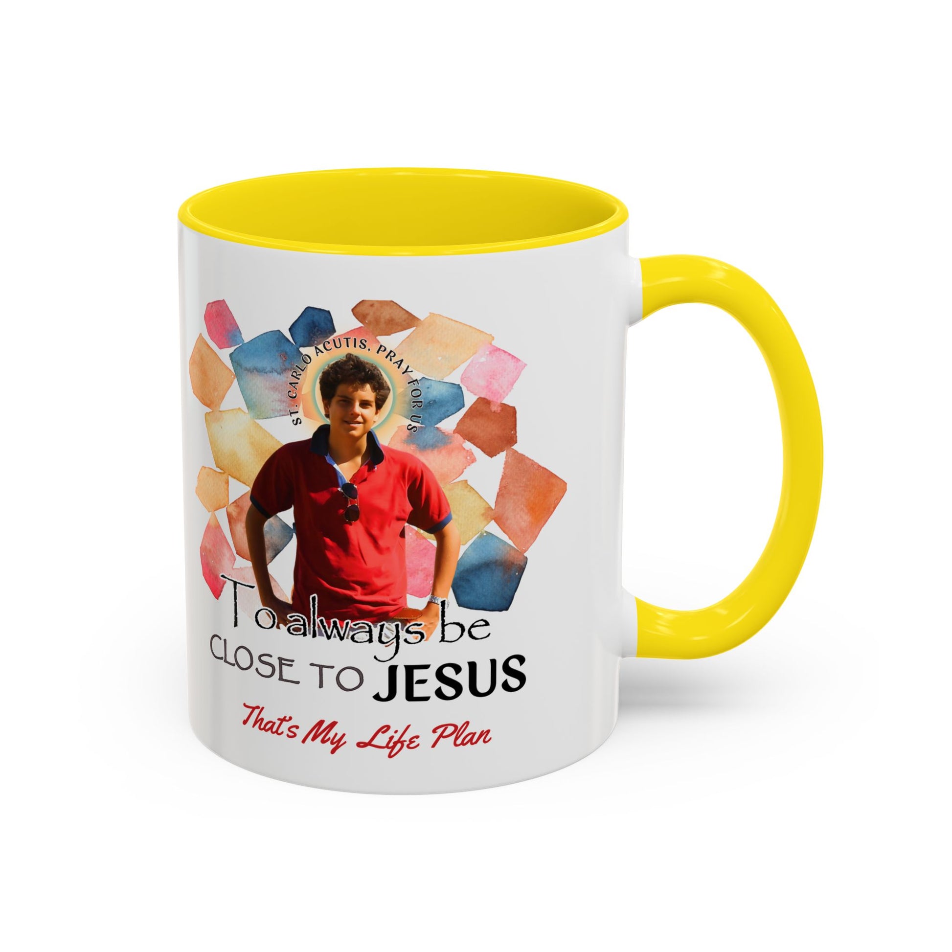 St. Carlo Acutis Kids Accent Mug