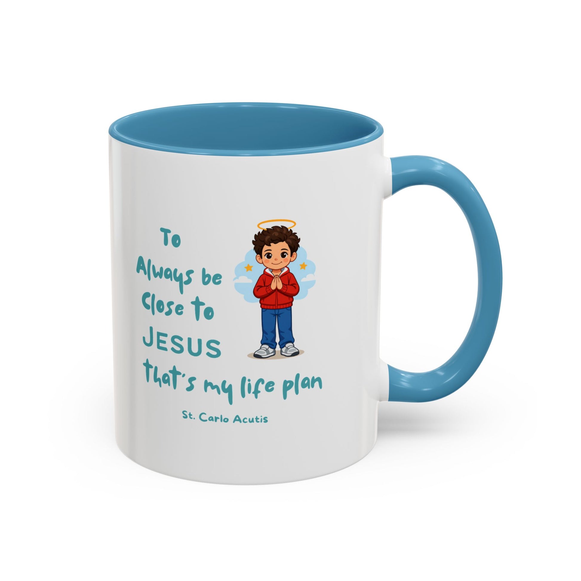 St. Carlo Acutis Kids Inspirational Accent Mug