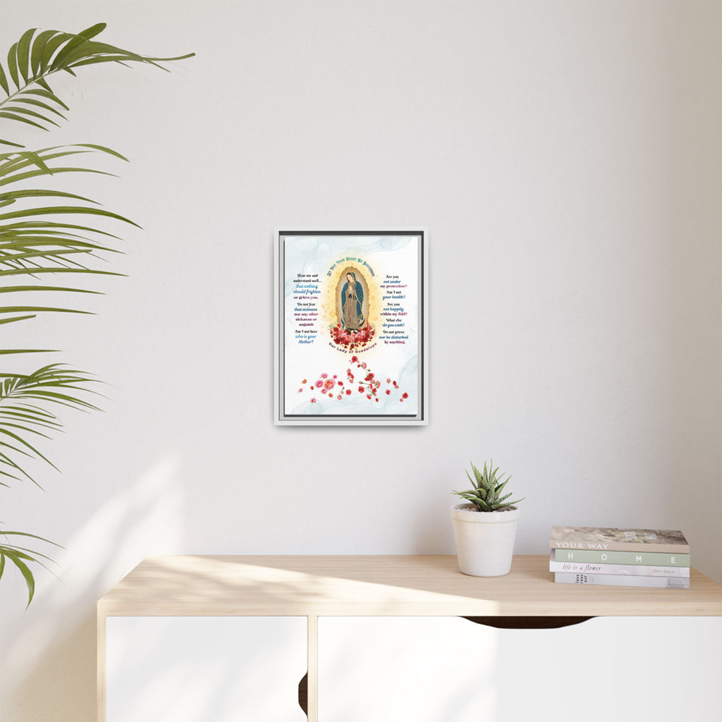 Our Lady of Guadalupe Matte Canvas, Framed (Multi-color)