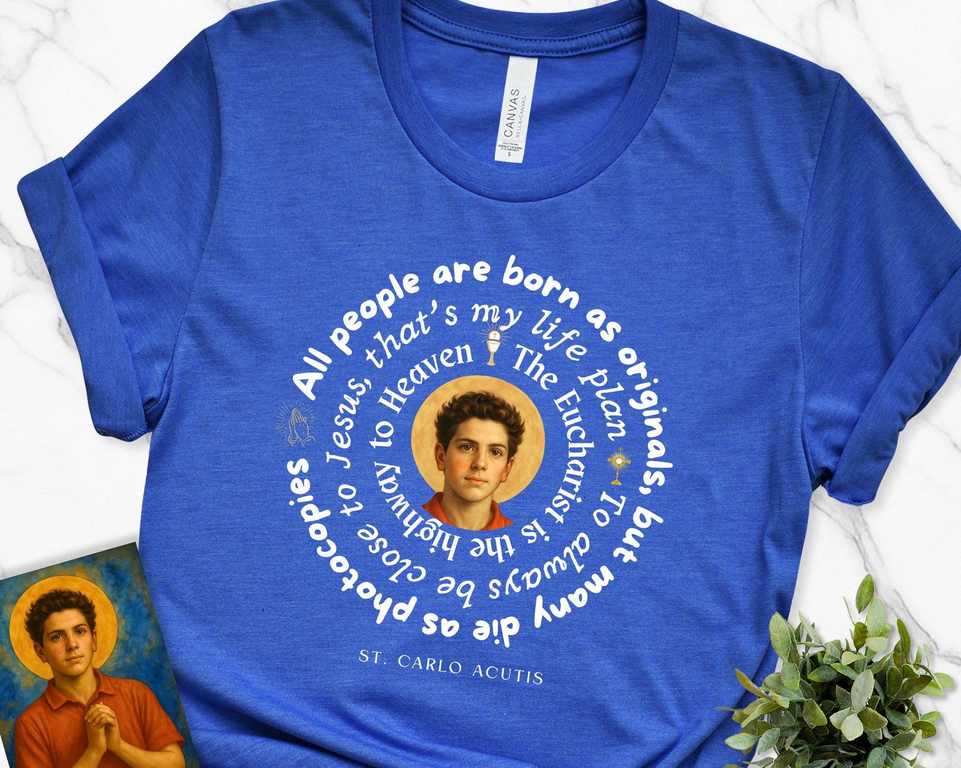 St. Carlo Acutis Canonisation Commemorative Tribute Unisex T-Shirt