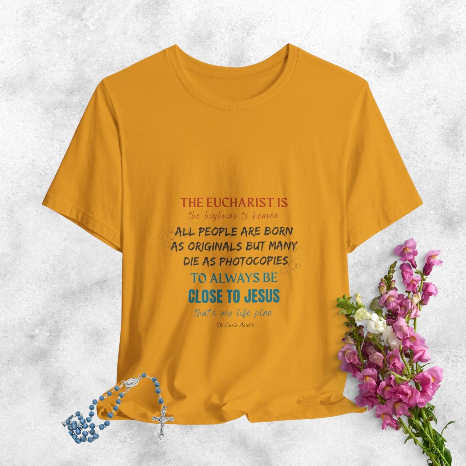 St. Carlo Acutis Quotes Unisex T-Shirt