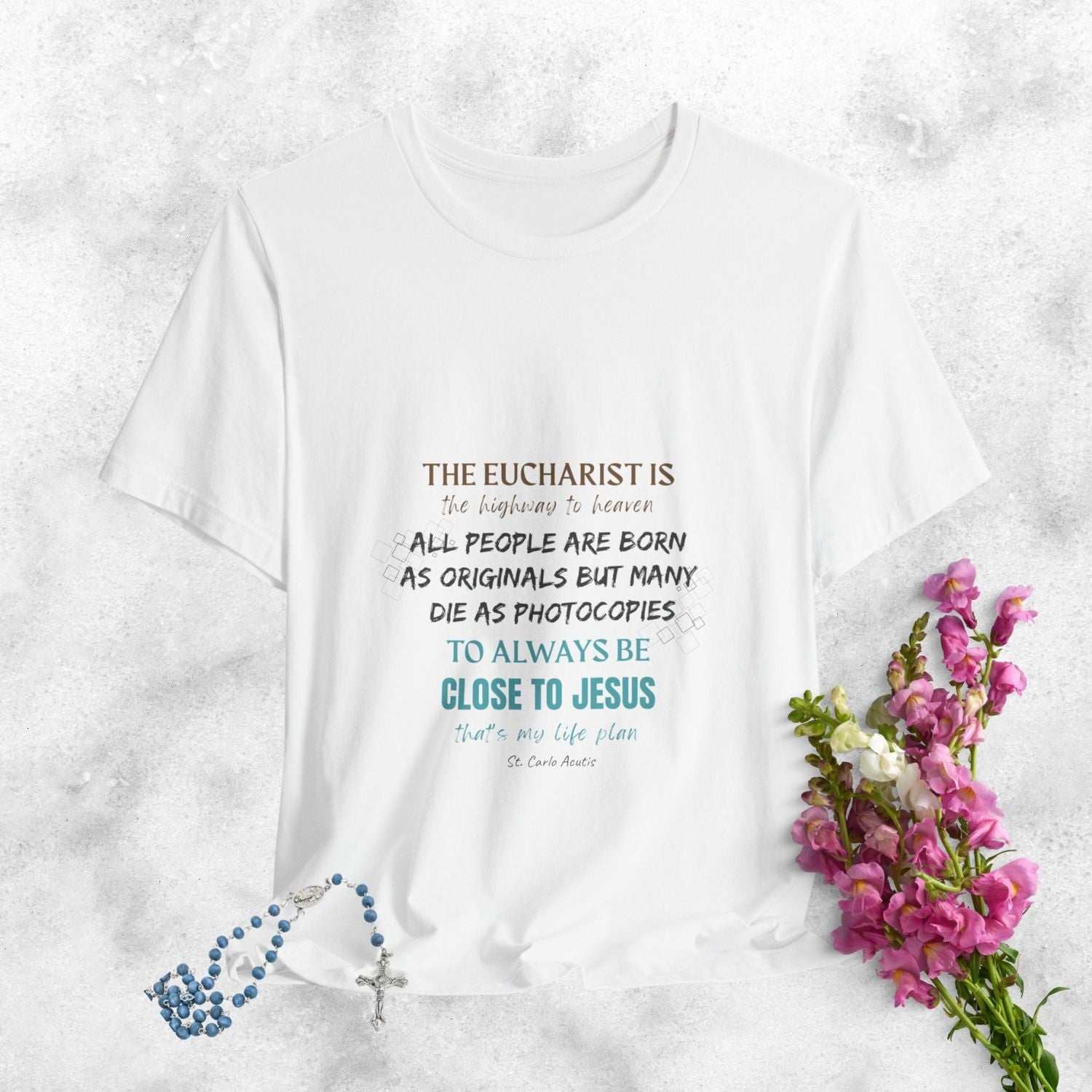 St. Carlo Acutis Quotes Unisex T-Shirt