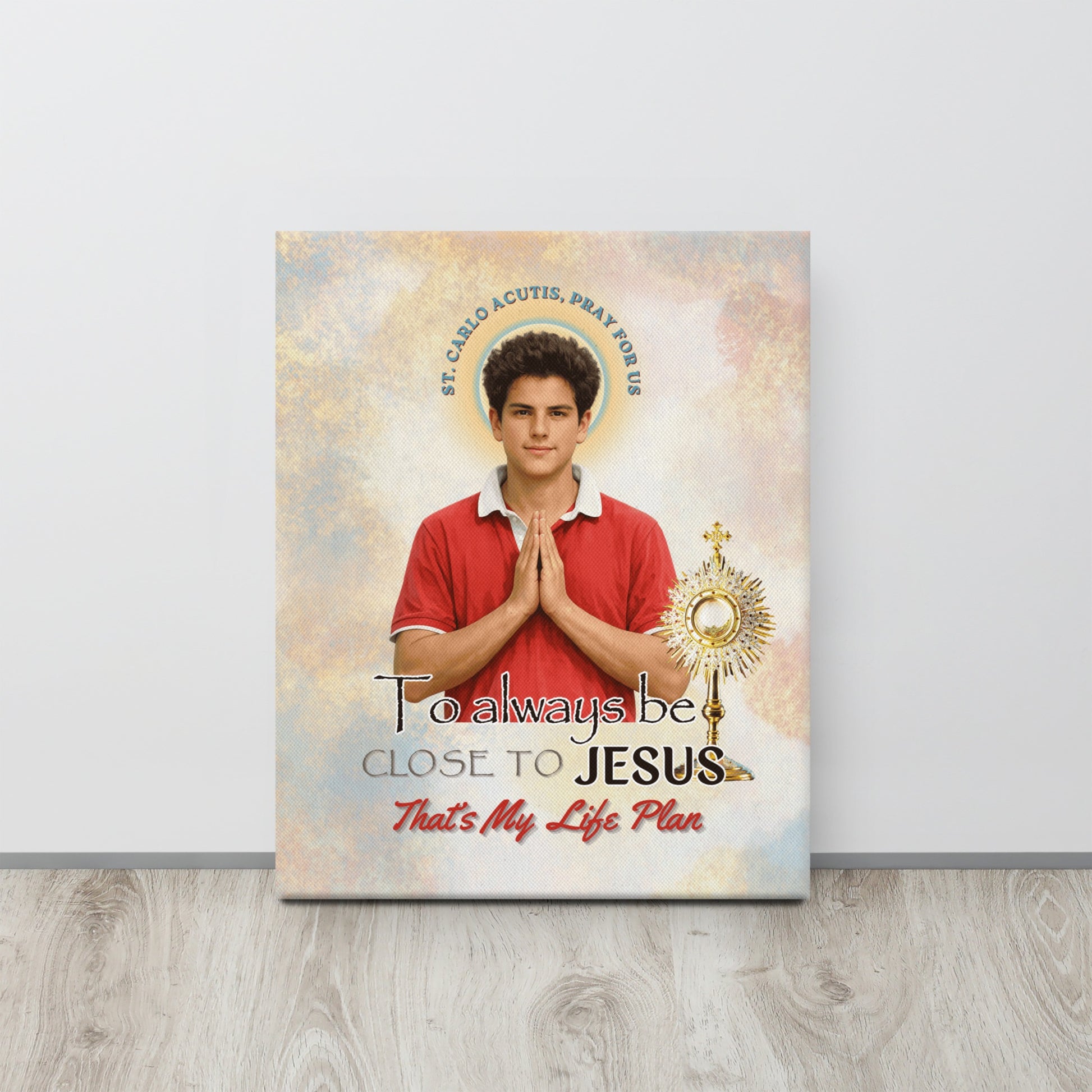 St. Carlo Acutis Wall Canvas