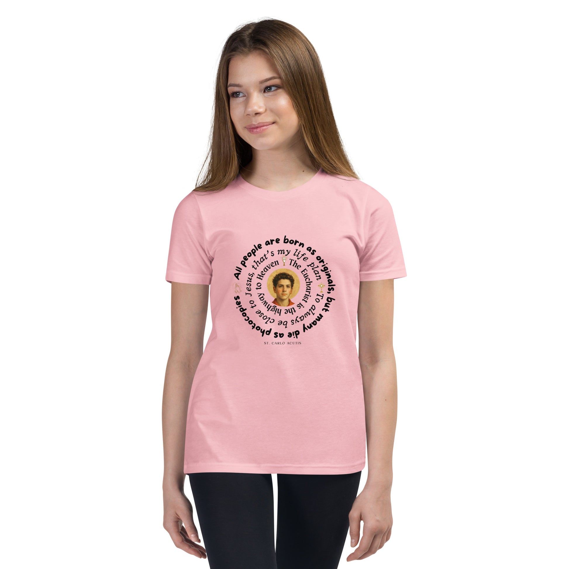 St Carlo Acutis Catholic Youth Shirt
